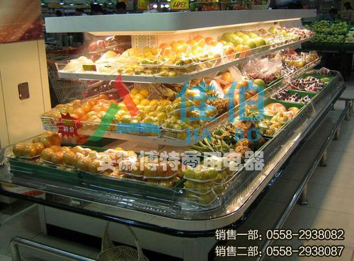  产品供应 中国家用电器网 冰箱,冷柜 冷柜 超市环形水果岛柜